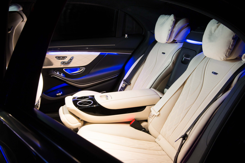 The optional $3,000 rear seat package.